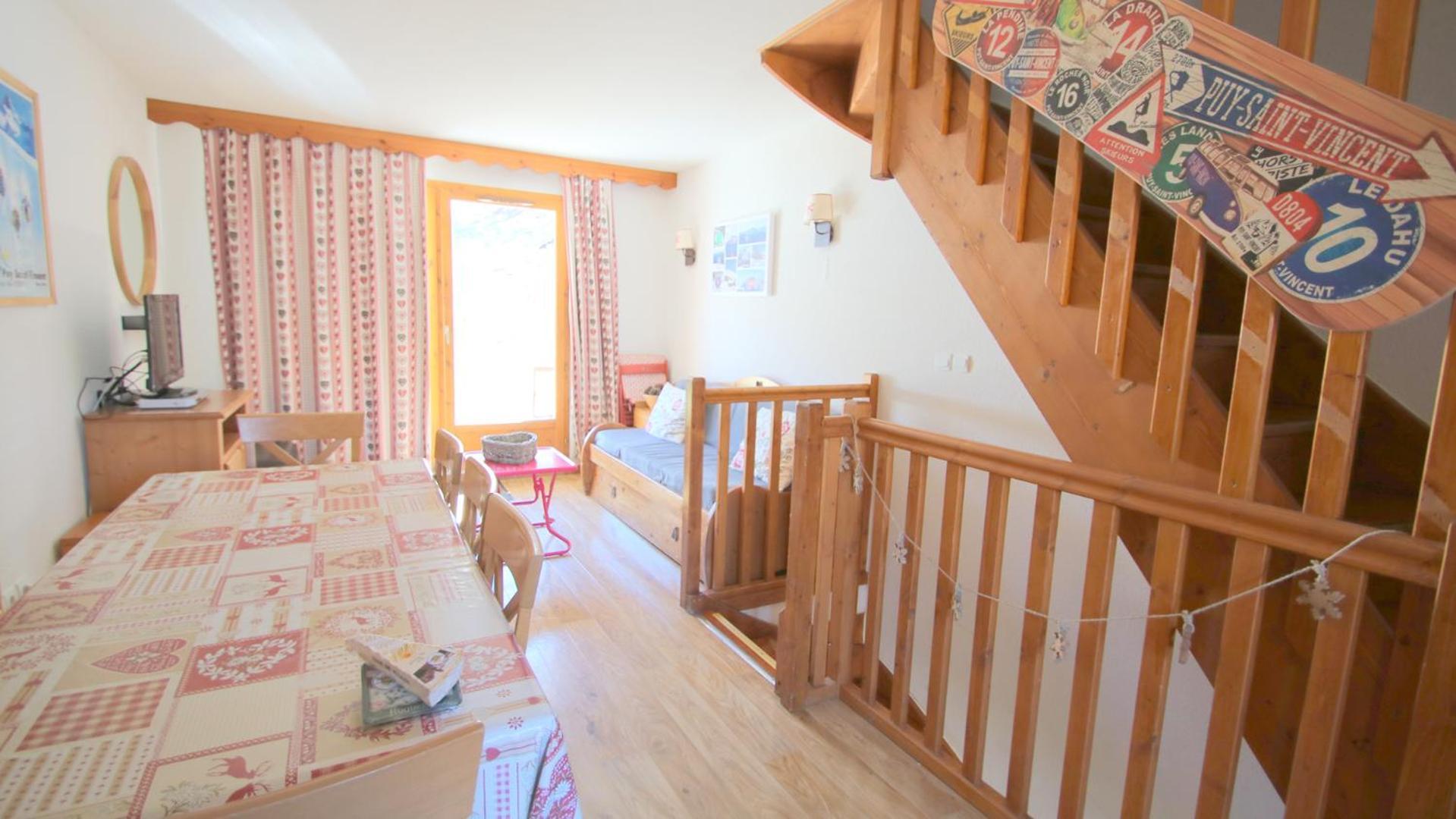 Appartamento Les Chalets Du Parc Aux Etoiles - Cimes Et Neige Puy-Saint-Vincent Camera foto